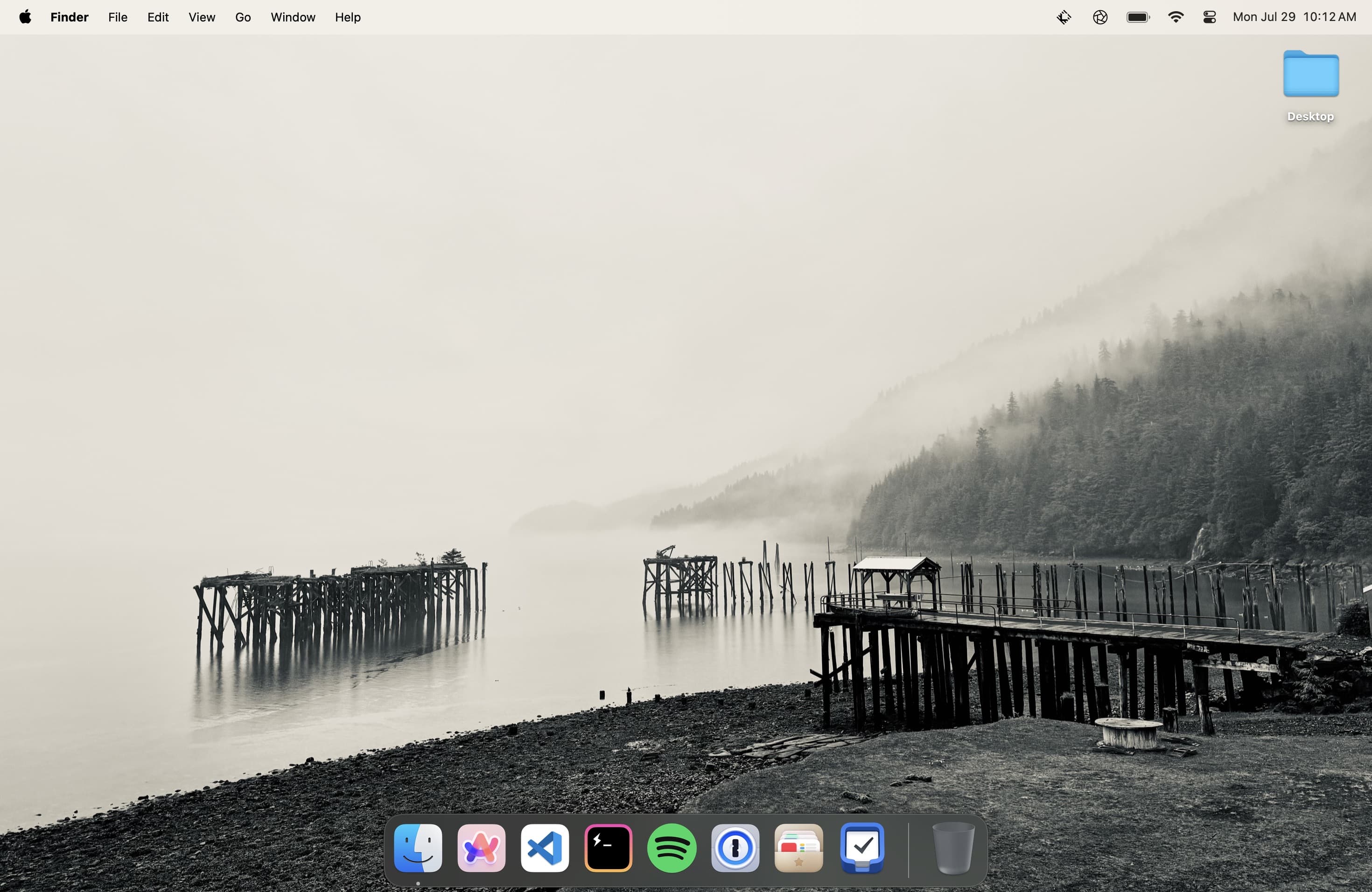 Brian's desktop